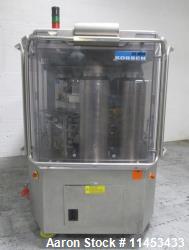 Used Korsch XL 800 Rotary Tablet Press – 87 Station, 939,600 Tablets/Hour