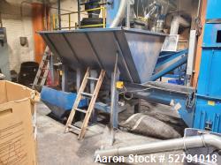 Dosing Feed Hopper – 85 cu ft Capacity, 10” Auger, 3 HP Motor (Used)