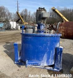 Used Sandorn 60" x 30" Basket Centrifuge with Scraper Discharge & XP Drive