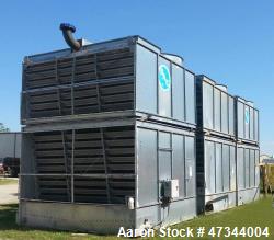 Used BAC 15425-2 Two-Cell Cooling Tower – 425 Nominal Tons/Cell | Galvanized Steel | Flume Box & Basin Equalization