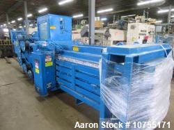 Used Balemaster BB Series Model Q6 Auto-Tie Baler – 30"x36" Bale, 20 HP, 3000 PSI, Touchscreen PLC, 1995