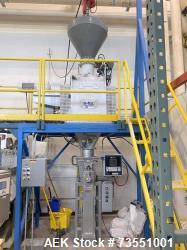 Used Chantland 4190 Auger Valve Bagger with Integrated M-TEC MR11V Batch Paddle Mixer – Stainless Steel Contact Parts