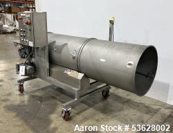 Used Cretors / Flo-Thru Model FTSC200-Q2R-PPOM-X Savory Coater - Stainless Steel Coating Drum - 24" x 82"