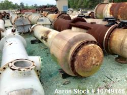 Used – Doyle & Roth 1145 sq. ft. Vertical Shell & Tube Heat Exchanger – 316 SS Shell & Tubes