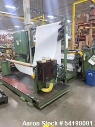 Used Dusenberry Slitter – Model 260 LS, 63” Max Width, Dual Rewind, Brake Control & EZ-Trac Tension