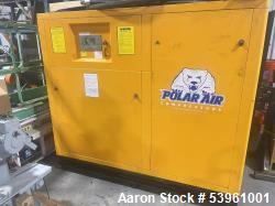 Used Eaton Dynamics Rotary Screw Air Compressor, Model EM-RTS3-75 – 75 HP, 300.2 SCFM, 145 PSI with EDRYHT0402 Air Dryer