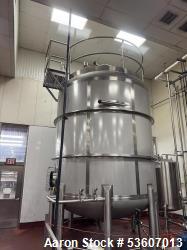 Used Feldmeier 6,500 Gallon (24,600 L) Vertical Mix Tank – 316L Stainless Steel