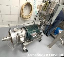 Used Fryma Koruma MZ-130/B Toothed Colloid Mill | 25 HP | 700–7000 L/hr | Sanitary | High Shear Mixer