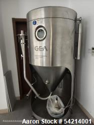 Used-GEA Niro Mobile Minor Spray Dryer. Component Size: 0.8.  Stainless steel. s/n 093-2281-01, Year 2013. (Requires collect...
