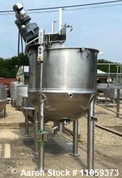 Groen Double Motion Inclined Agitation Jacketed Kettle – 300 Gallon, 3 HP Drives (Used)