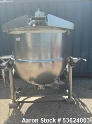 Hamilton 150-Gallon Tilting Kettle – Stainless Steel, Steam Jacketed, Food-Grade