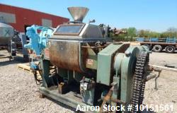 Used J.H. Day Stainless Steel Jacketed Mixtruder | 75 Gallon Working Capacity | 30+25 HP Hydraulics