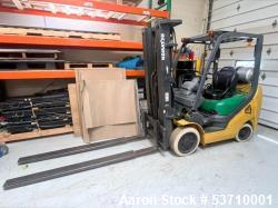 Used Komatsu FG25SHT-16 Forklift – 4,800 lb Capacity | Propane | 14,237 Hours | 2006