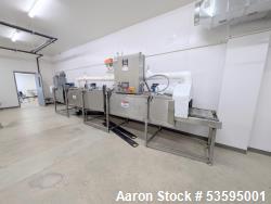 Used Praxair Model SDBP Nitrogen Freeze Tunnel – 24” Wide x 22’ Long Conveyor