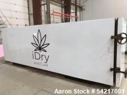 Used iDry Standard Cannabis Curing Dryer | 360-Tray Capacity | Touch Screen Controls | 60–70°F | 3PH/480V | 20’L x 7’W x 7’H
