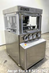 Used Stokes 571S Gem Supreme Tablet Press – 50 Stations, 5,000 Tablets/Min