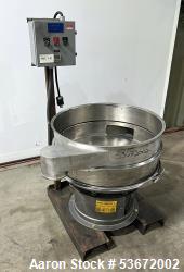 Sweco 30" Diameter Model M-30-10-95 Stainless Steel Screener