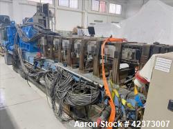 Used Theysohn TSK 090 Twin Screw Co-Rotating Compounding Line – 90 mm, 36 L/D, 500 kg/hr, Underwater Pelletizer