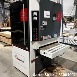 Used Timesavers 23 Series 37" Planer/Sander Combo – Helical Planer & Belt Sander, Built 2021