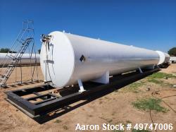 Used – 50 Ton Tomco C CO2 Tank – Vertical High-Pressure Carbon Dioxide Storage