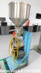 Used-Greerco High Shear Mixer/ In-Line Colloid Mill, Model W500V. Horizontally mounted