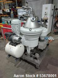 GEA Westfalia GSC-25-06-007 Desluger Disc Centrifuge