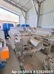 Unused SINO XMZ50/870 Hydraulic Filter Press – 50m² Solid-Liquid Separation System. Gold Mining Leach Plant.