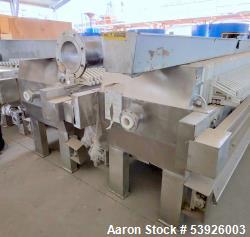 2020 SINO XMZ50/870 Filter Press – 50m², 748L, Hydraulic Plate & Frame System